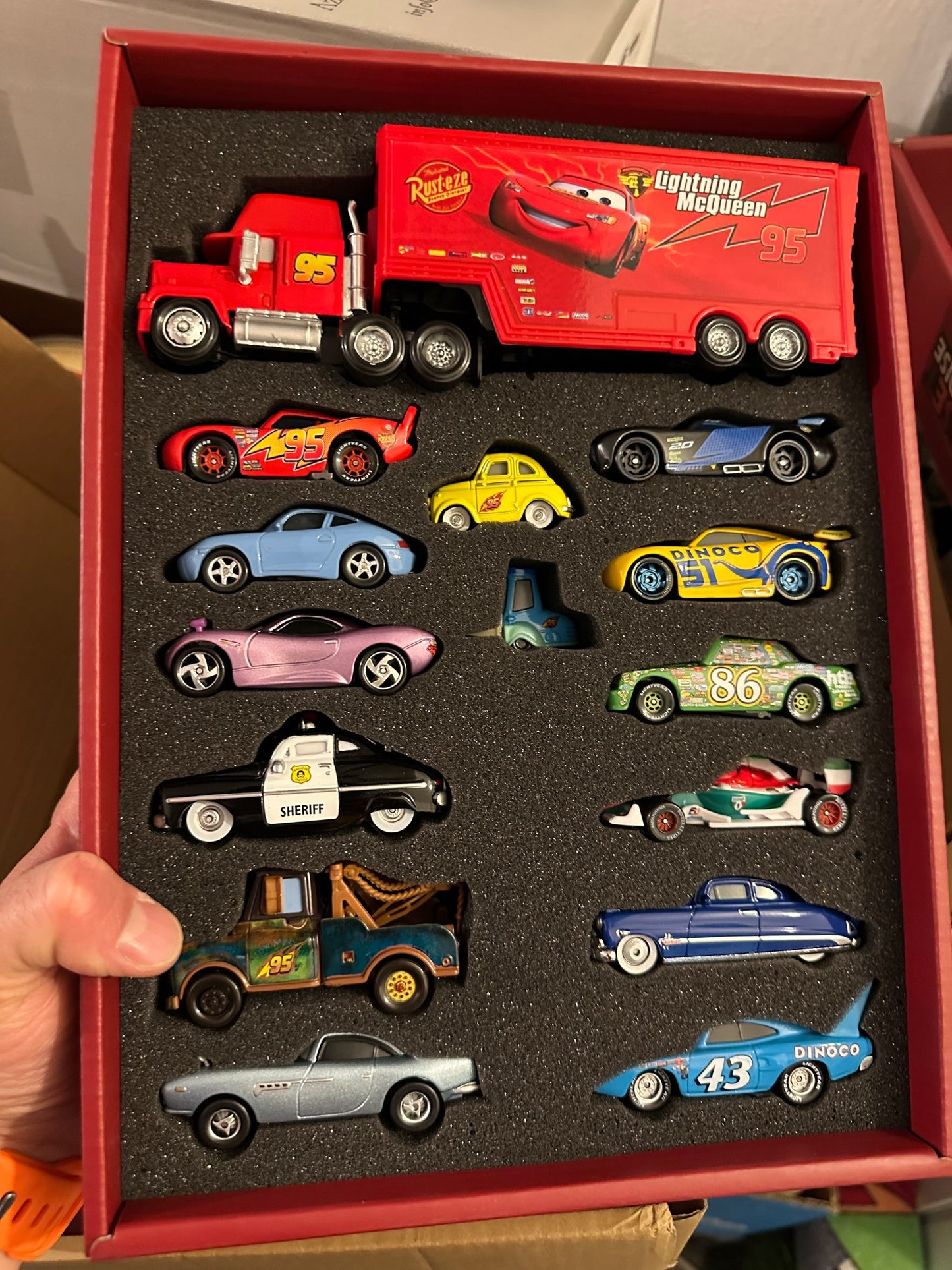 Zestaw Samochodów Metalowych Pixar Cars™ 15 SZT